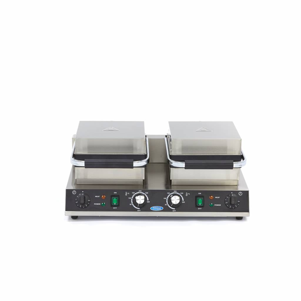 Wafelijzer - 4 Stuks - Brusselse Wafel - MAXIMA