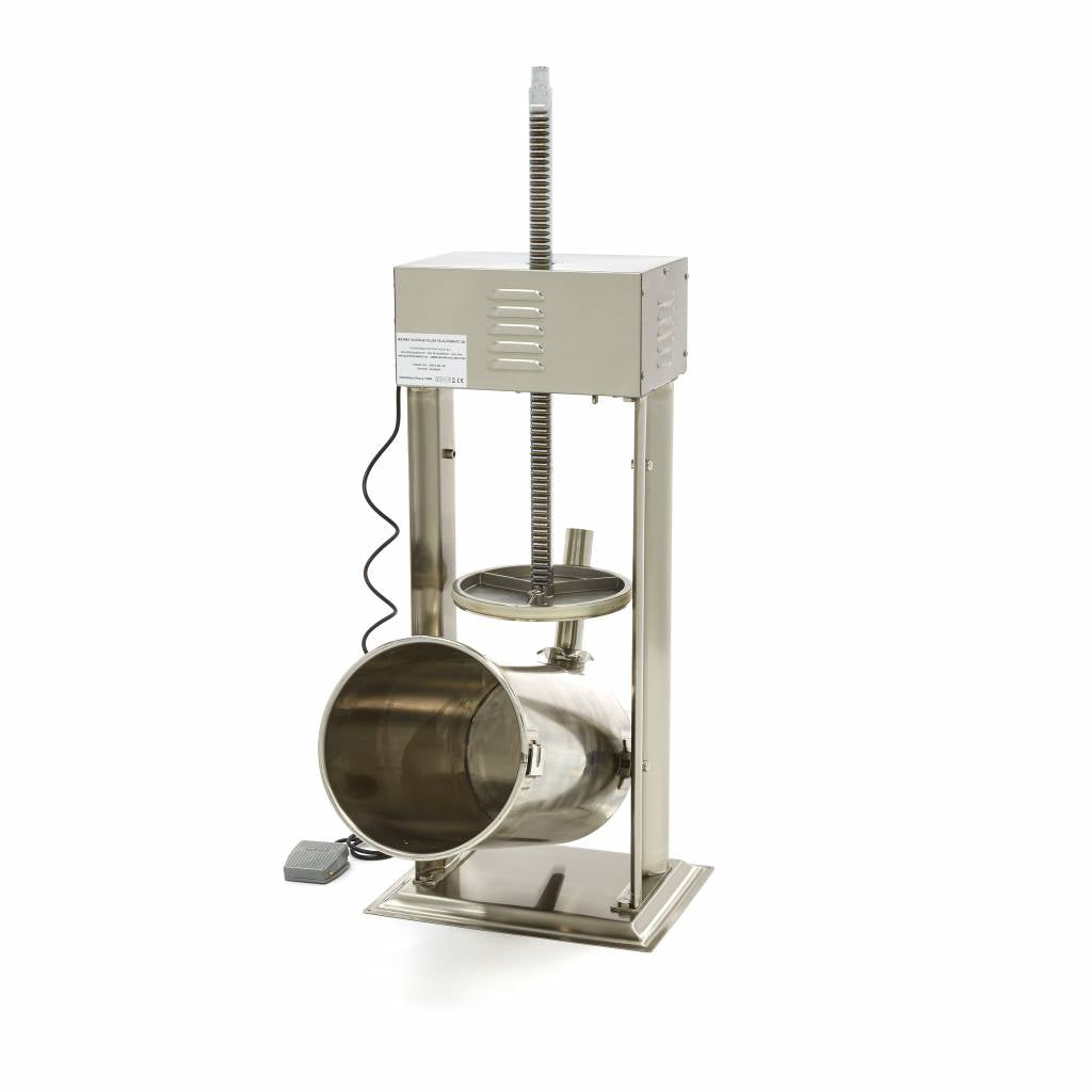 Worstenvuller - 25 L - Automatisch - Verticaal - incl. 4 Vulbuizen - MAXIMA