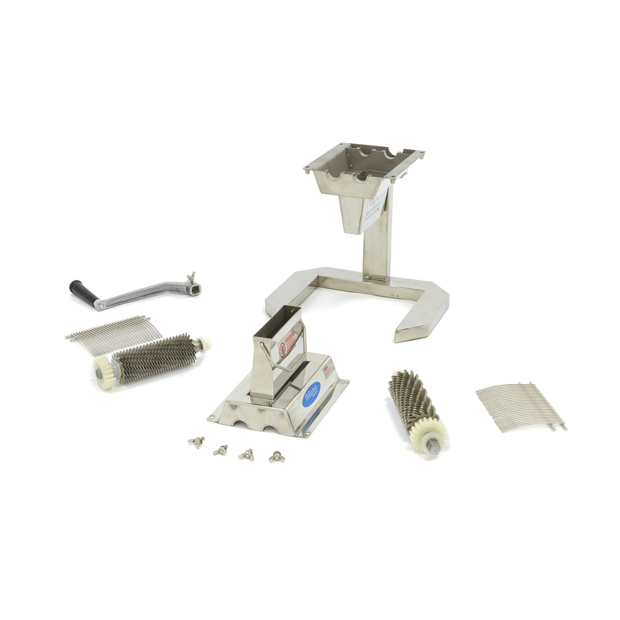 Vleesvermalser - 2 Rollers - 27 Messen - Doorvoer 12,5 x 2,5 cm - MAXIMA