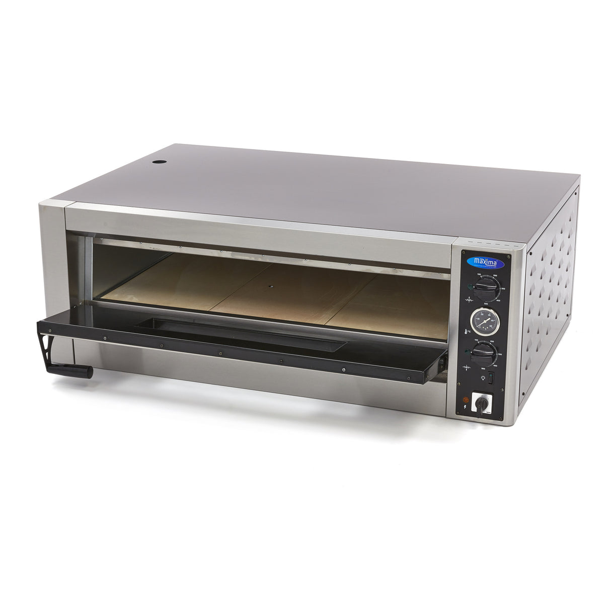 Maxima Pizzaofen - Für 6 x Ø30cm Pizza - 400V - 09370040