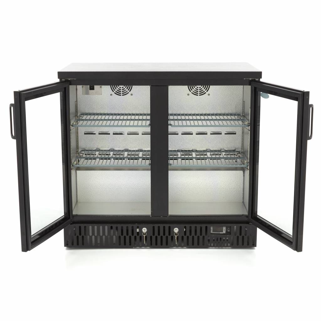 Maxima Drinks Fridge - 227L - 2 Hinged Doors - 4 Adjustable Shelves - 09400905
