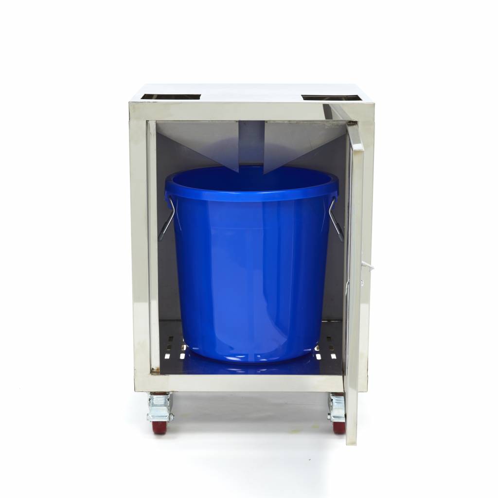 Maxima Orange Juicer Trolley - Compact - incl Waste Bucket - on Wheels - 09360030