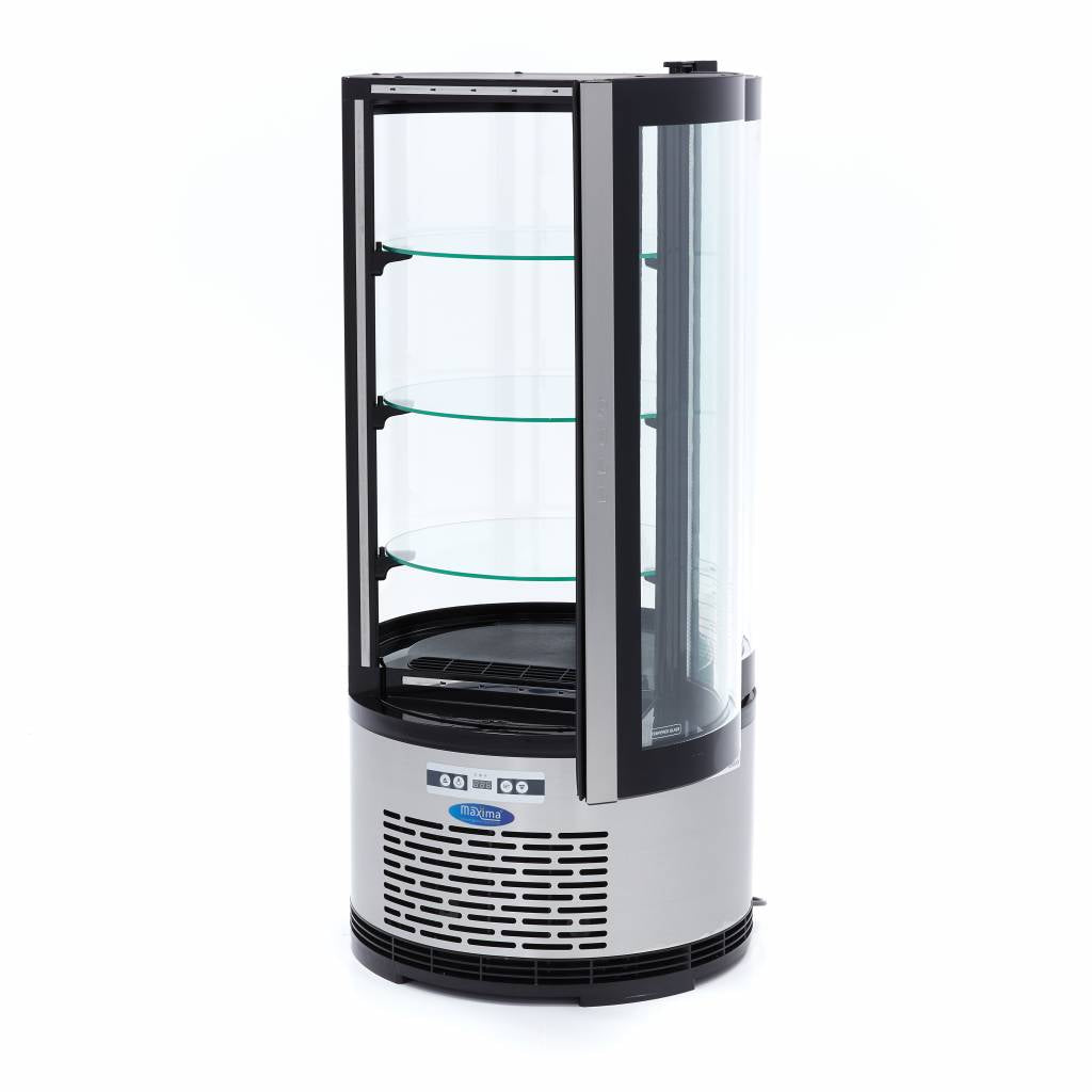 Gebaksvitrine - 100 L - 48 cm - Rond - MAXIMA