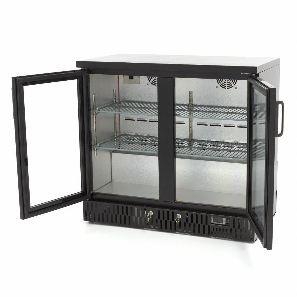 Maxima Drinks Fridge - 227L - 2 Hinged Doors - 4 Adjustable Shelves - 09400905
