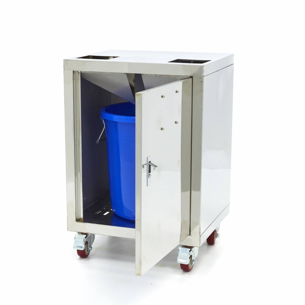 Maxima Orange Juicer Trolley - Compact - incl Waste Bucket - on Wheels - 09360030