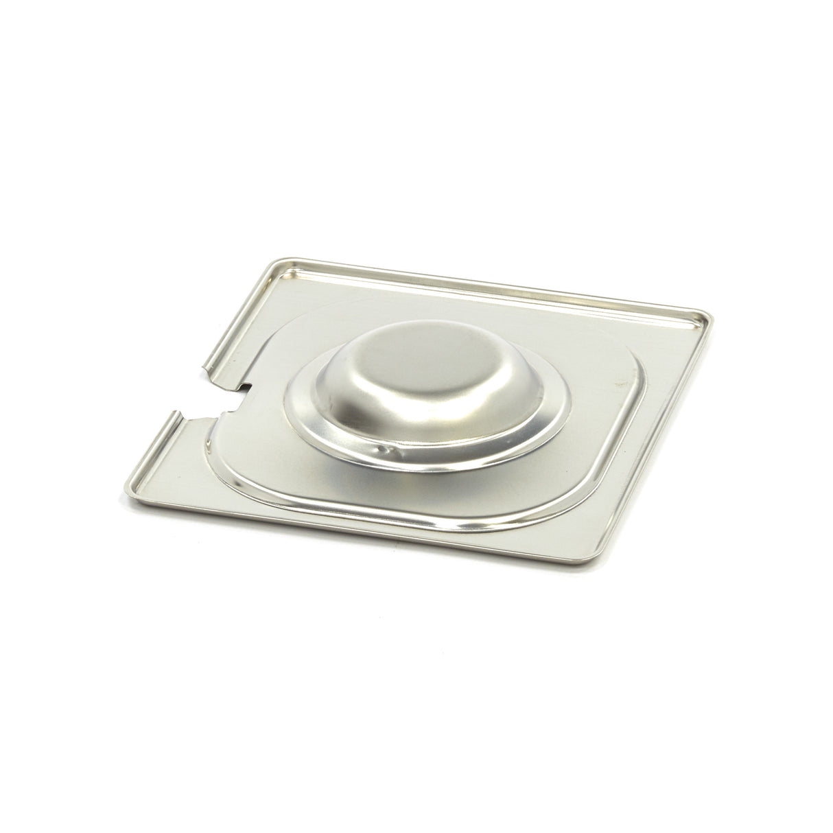 Maxima Gastronorm Lid - 1/6 GN - Stainless Steel - with Recess - 09367775