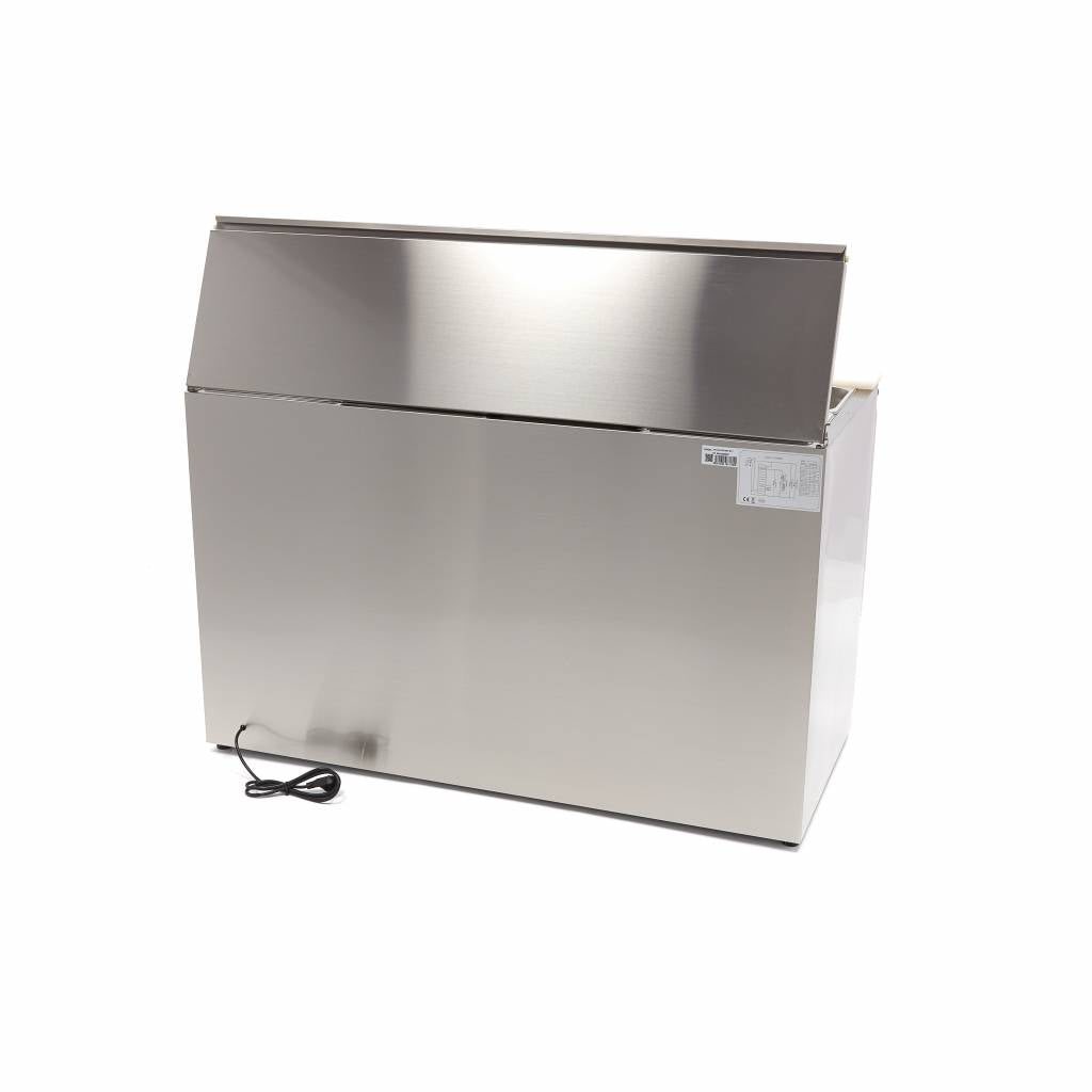 Maxima Saladette - 400L - 137cm - 3 Doors - incl Cutting Board - 09400415
