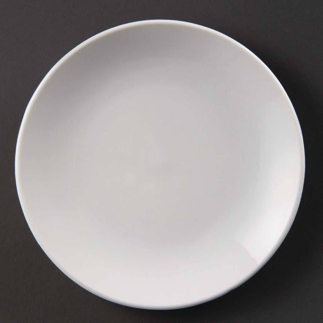 Olympia Whiteware Coupe Plates 150mm (Pack of 12) - U075 Olympia