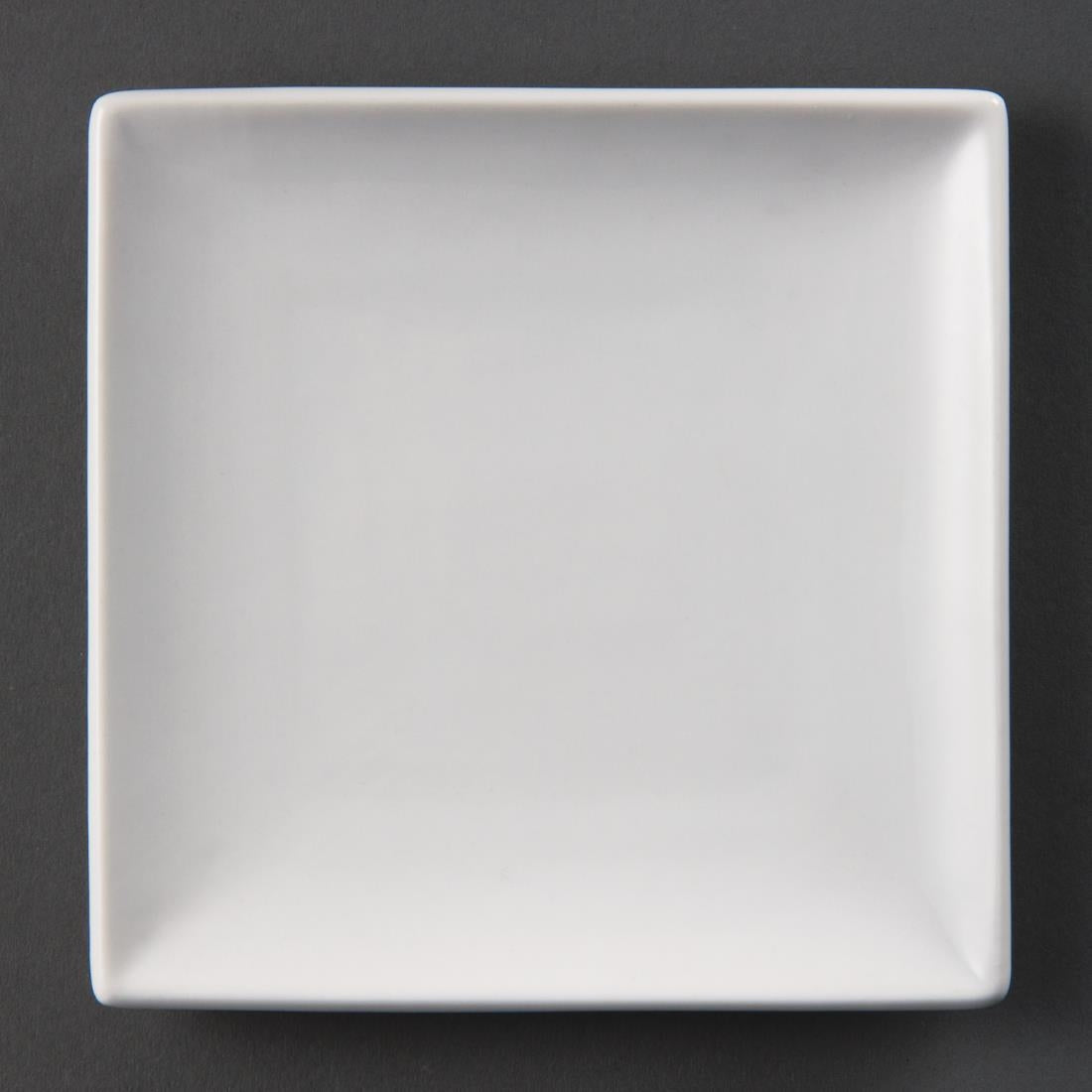 Olympia Whiteware Square Plates 140mm (Pack of 12) - U153 Olympia