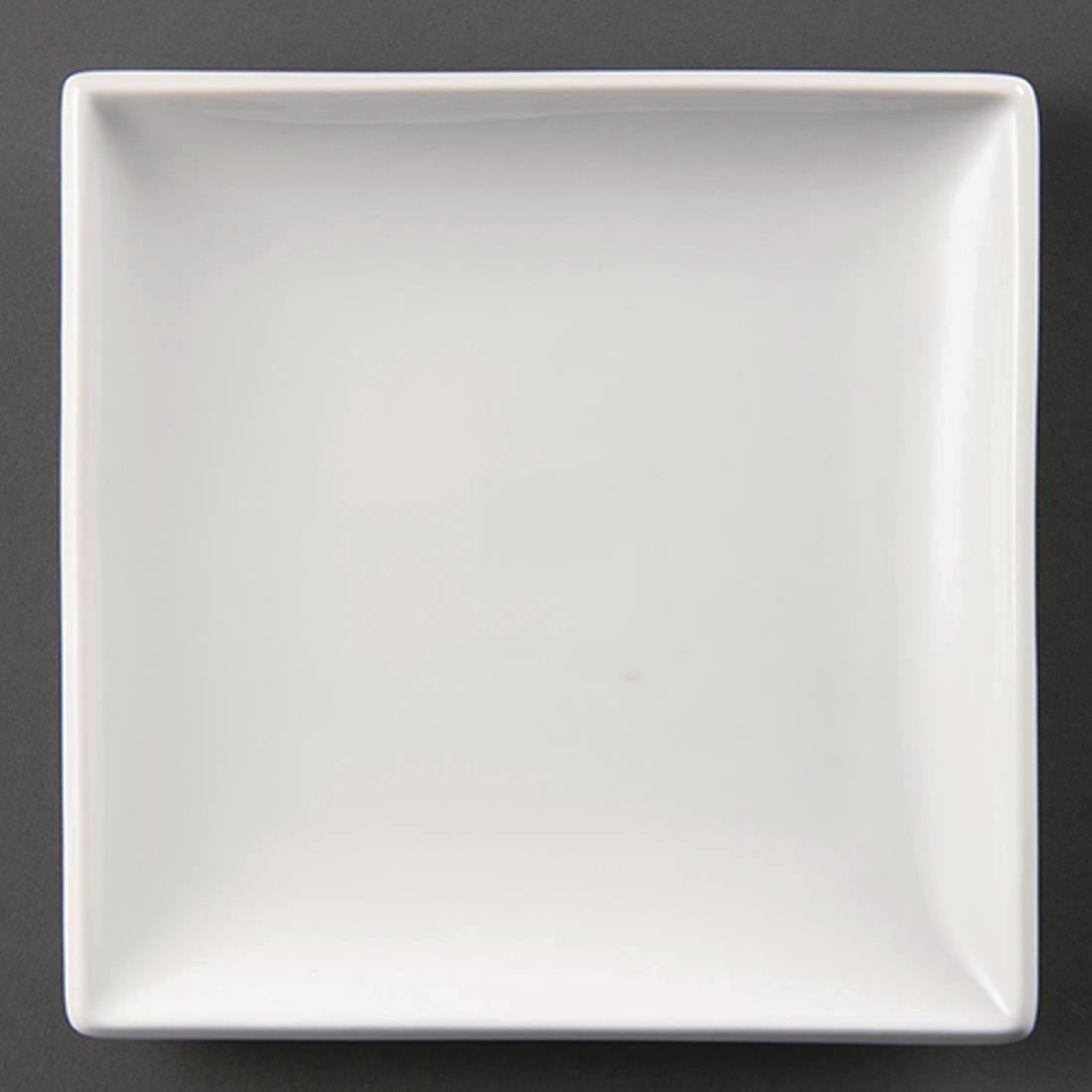 Olympia Whiteware Square Plates 295mm (Pack of 6) - U156 Olympia