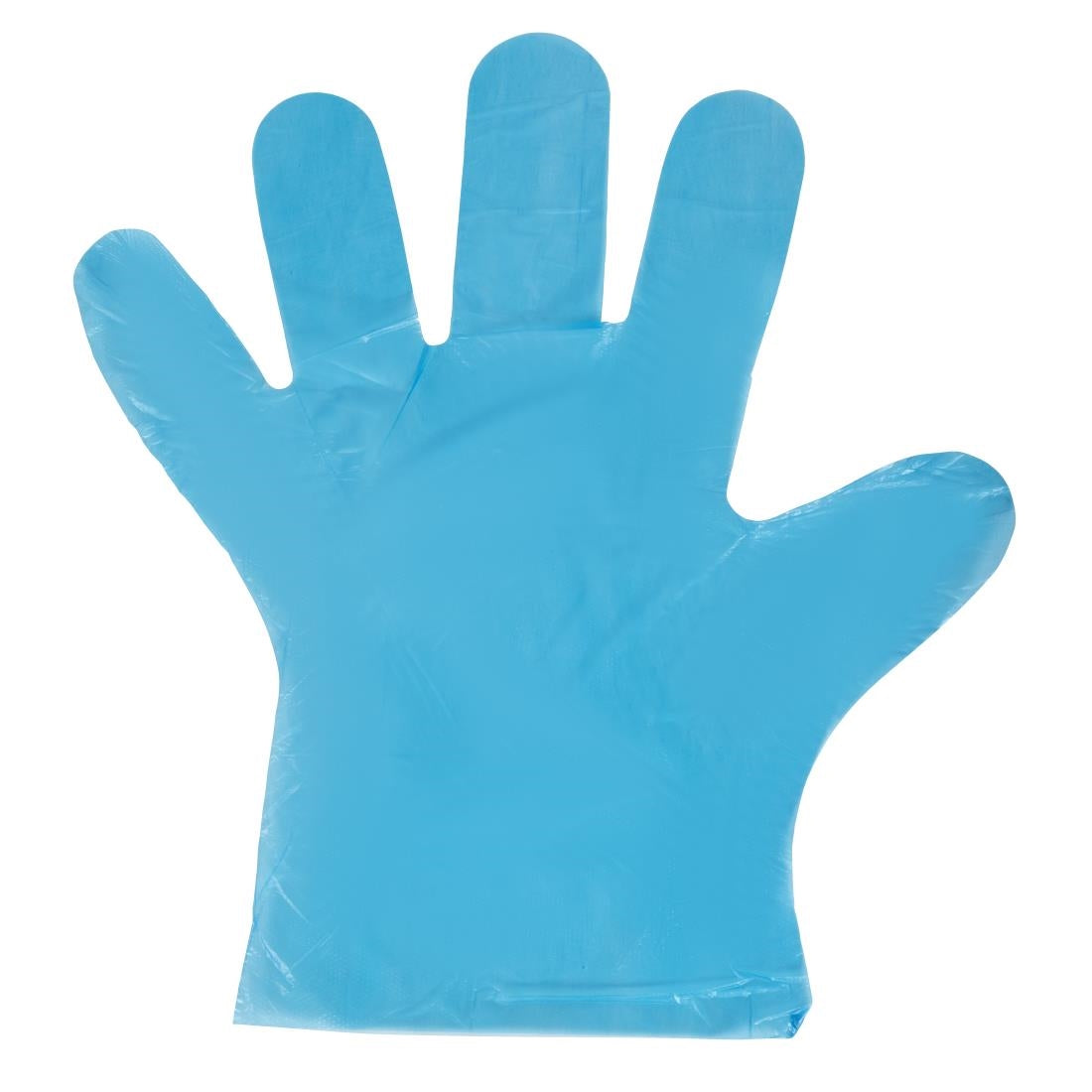 Disposable Powder-Free Polyethylene Gloves Blue (Pack of 100) - U602 Supertouch