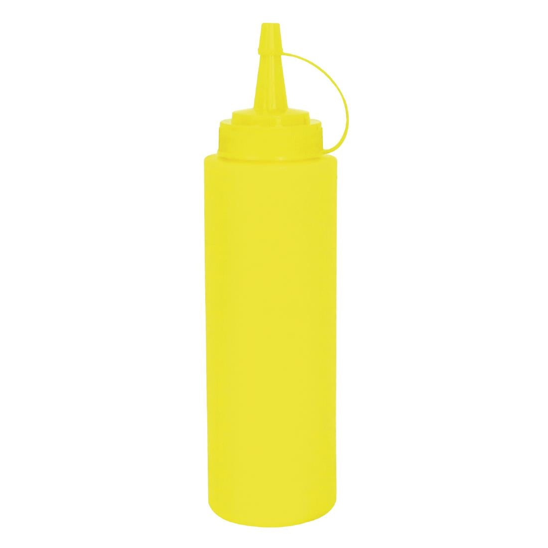 Vogue Yellow Squeeze Sauce Bottle 8oz - K056 Vogue
