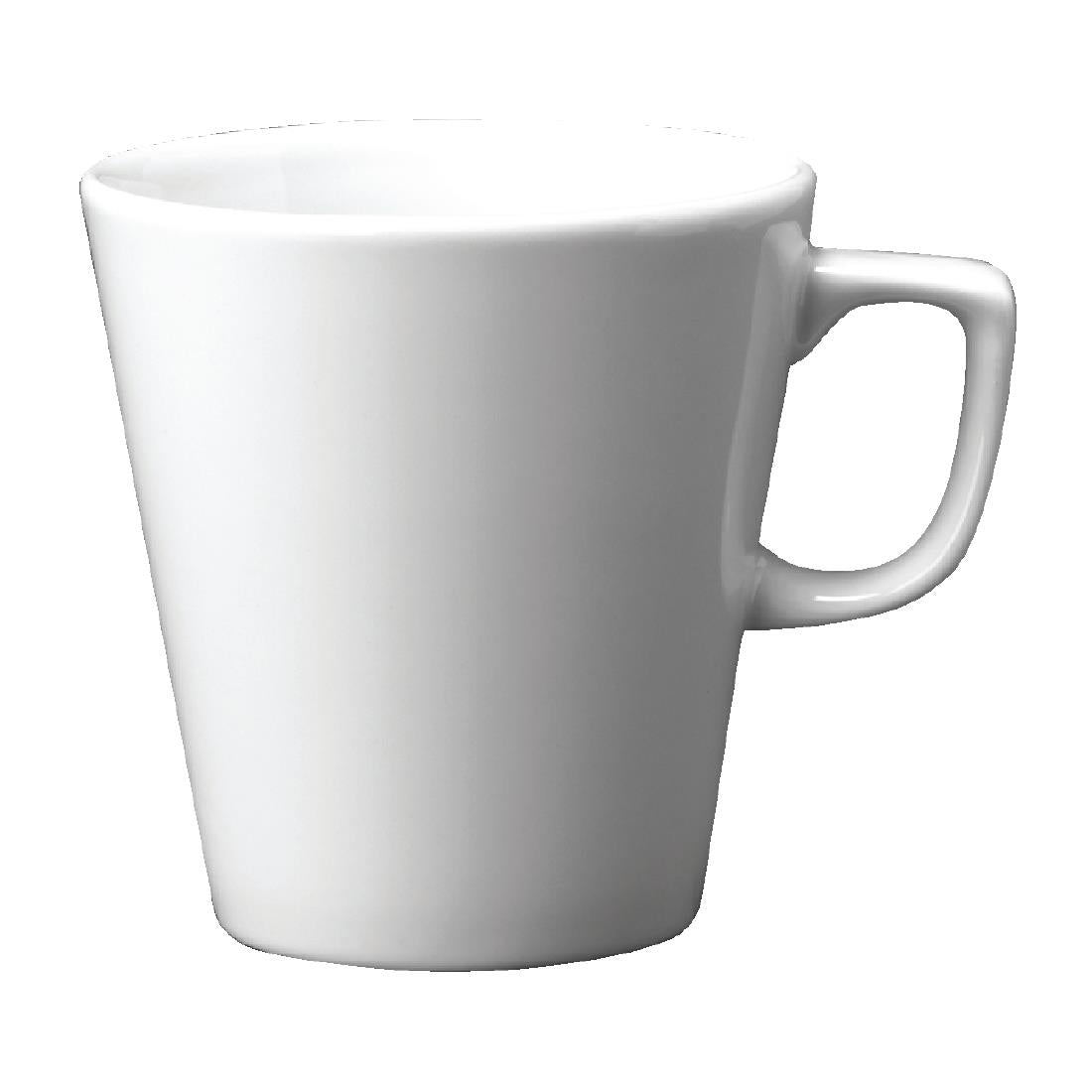 Churchill Plain Whiteware Cafe Latte Mugs 340ml (Pack of 12) - W002 Churchill