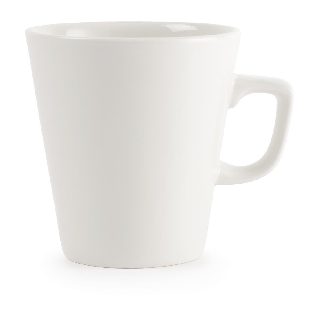 Churchill Plain Whiteware Cafe Latte Mugs 440ml (Pack of 6) - W003 Churchill
