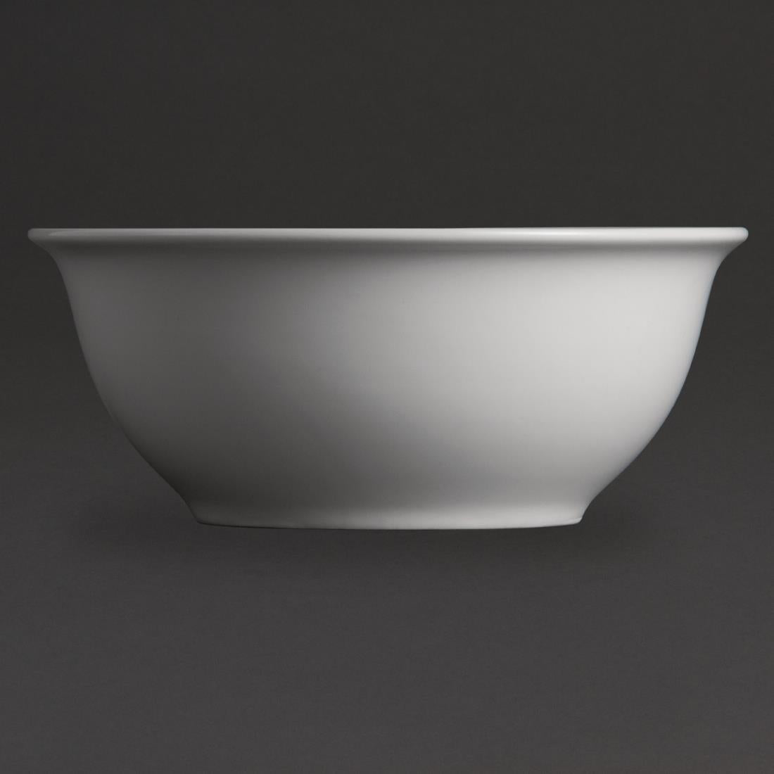 Olympia Whiteware Salad Bowls 175mm (Pack of 6) - W408 Olympia