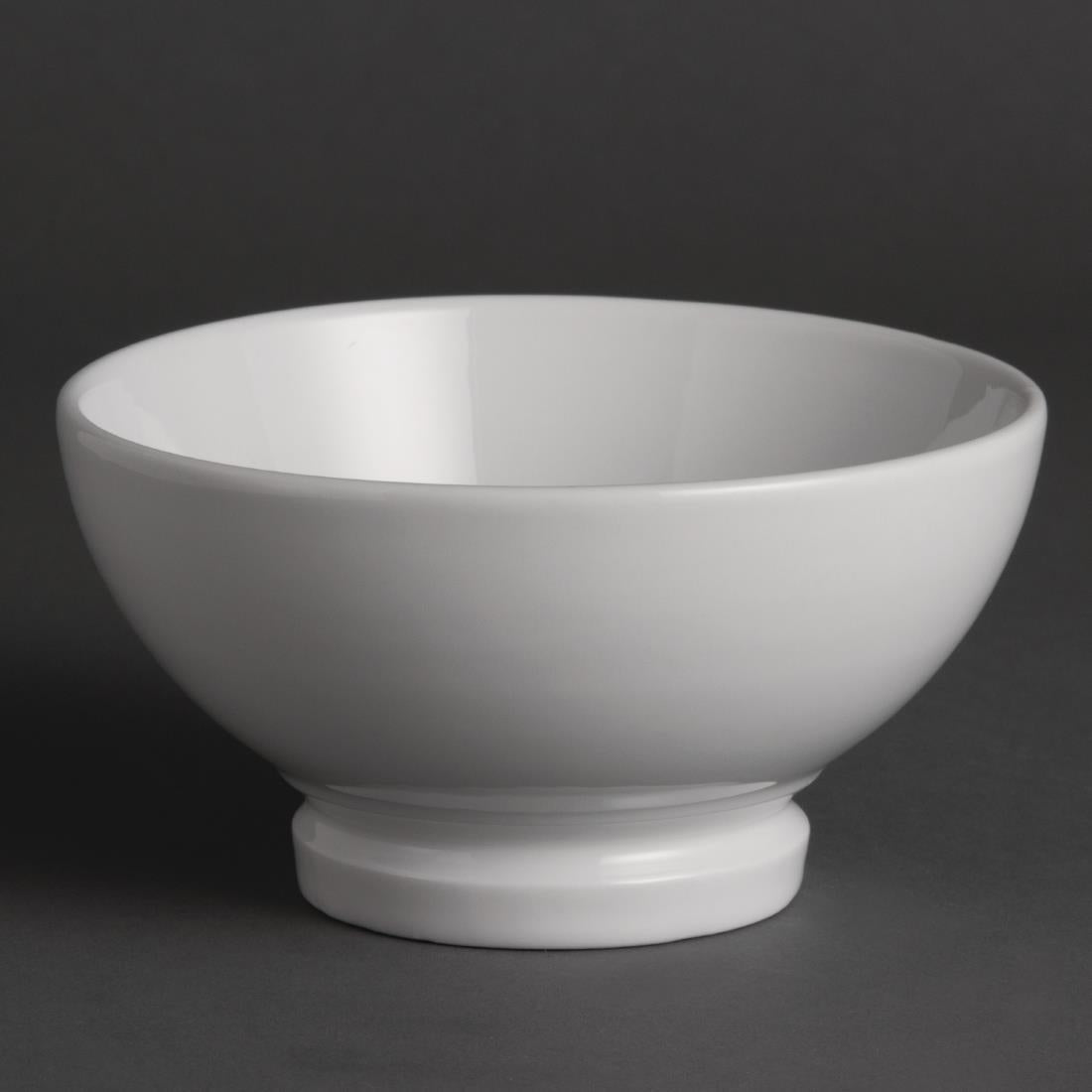 Olympia Whiteware Sevres Bowls 140mm (Pack of 6) - W430 Olympia