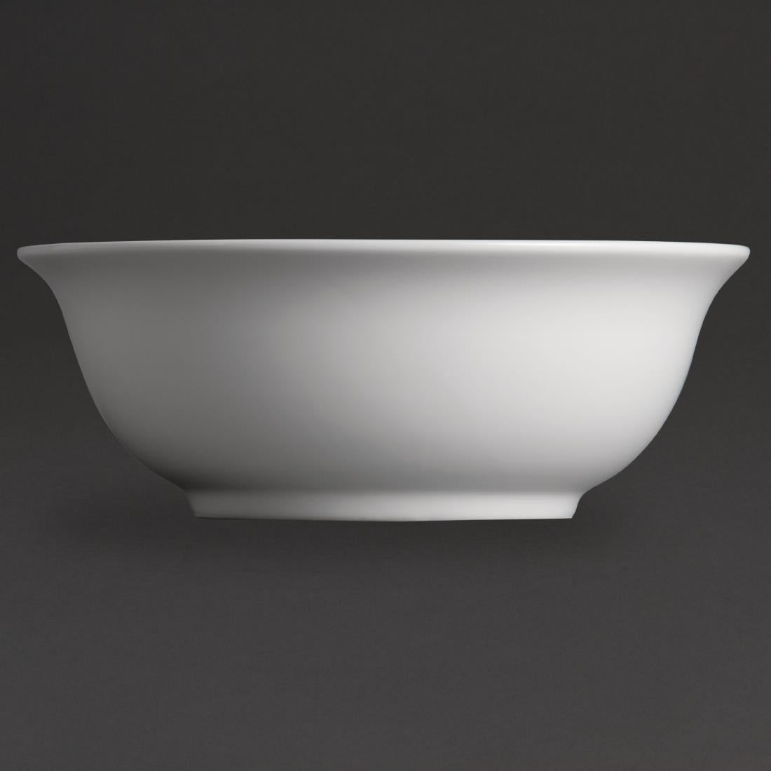 Olympia Whiteware Salad Bowls 235mm (Pack of 6) - W436 Olympia