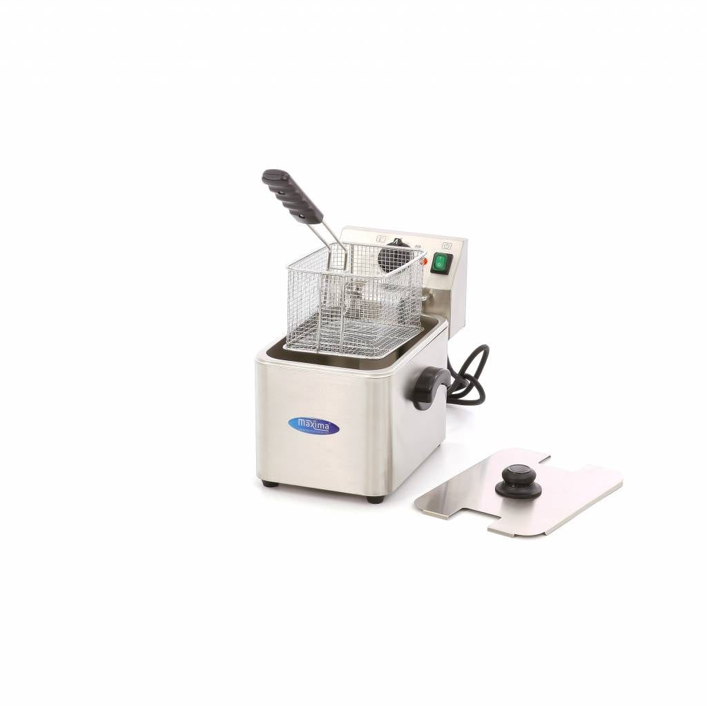 Maxima Deep Fryer - 4L - 1 Basket - up to 1kg of Fries - 09300410