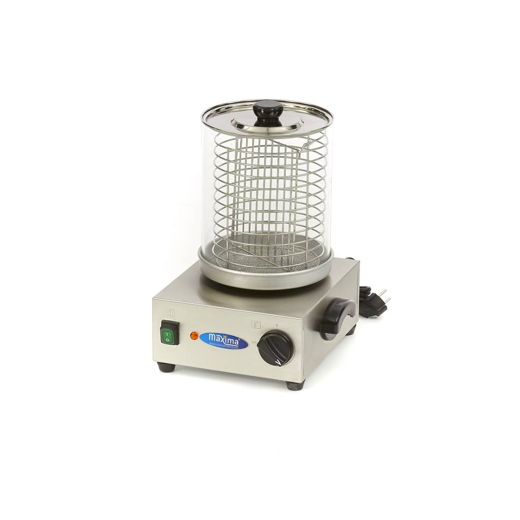 Maxima Hot Dog Warmer - Ø20 x 24cm - Dishwasher Safe - 09300580
