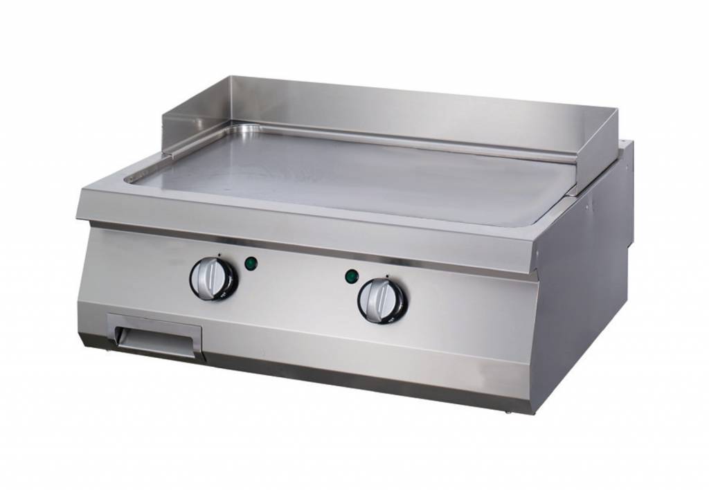 Heavy Duty Grillplaat - Glad - Dubbel - 70 cm Diep - Gas - MAXIMA
