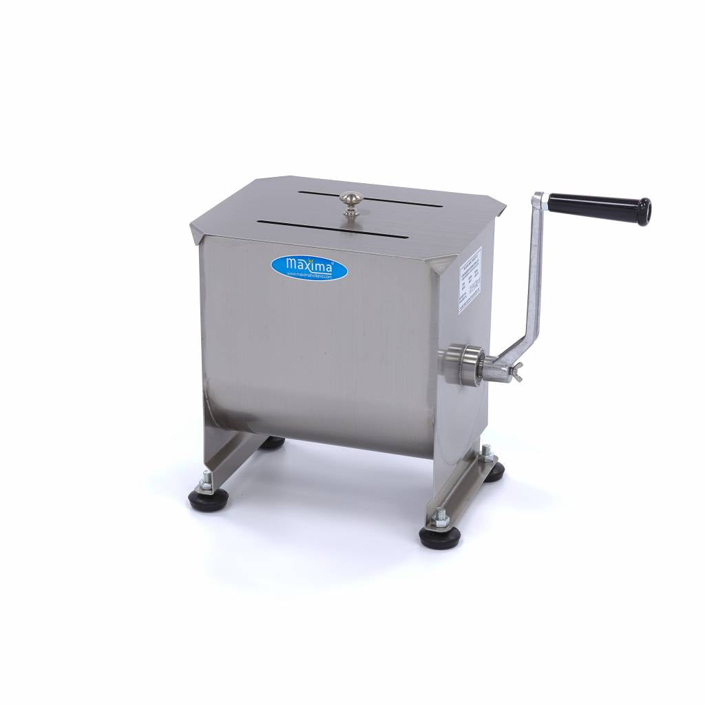 Maxima Meat Mixer - 10L - 7,5kg Meat - Single Axle - Manual - 09300440