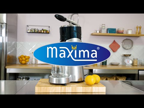 Maxima Orange Press - 32L/h - 19cm Glass Height - Electric - with Lever - 09300029