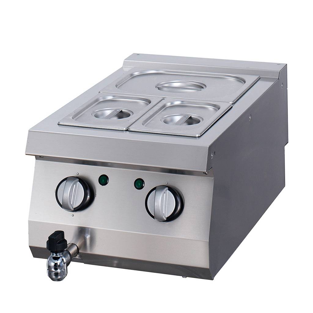 Heavy Duty Bain Marie - Enkel - 70 cm Diep - Elektrisch - MAXIMA