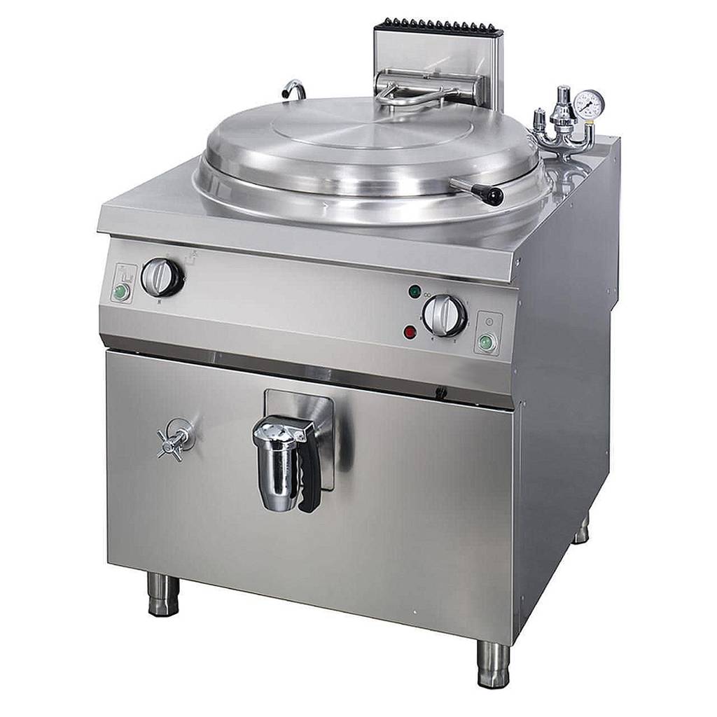 Maxima Heavy Duty Boiling Pan - 60L - Indirect Heat - 70cm Deep - Gas - 09398050