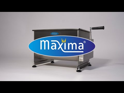 Maxima Meat Mixer - 60L - 55kg Meat - Double Axle - Manual - 09368003