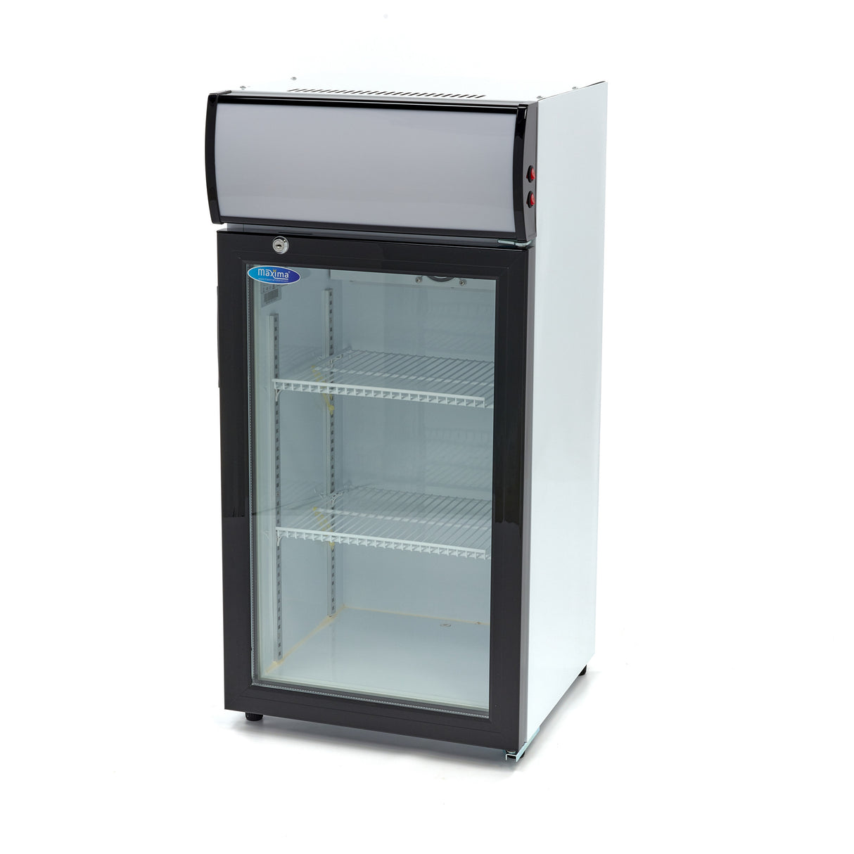 Maxima Drinks Fridge - 80L - 2 Adjustable Shelves - 09404010