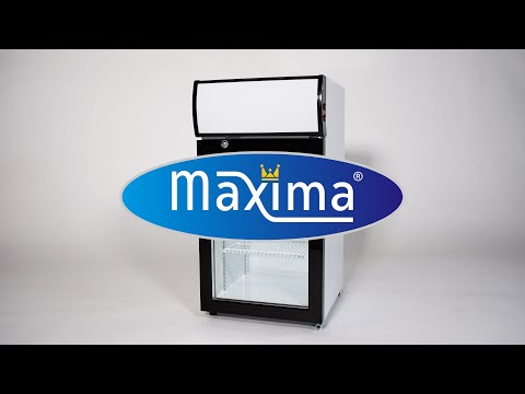 Maxima Drinks Fridge - 80L - 2 Adjustable Shelves - 09404010