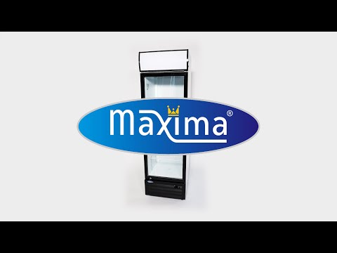 Maxima Drinks Fridge - 360L - 4 Adjustable Shelves - 09404020
