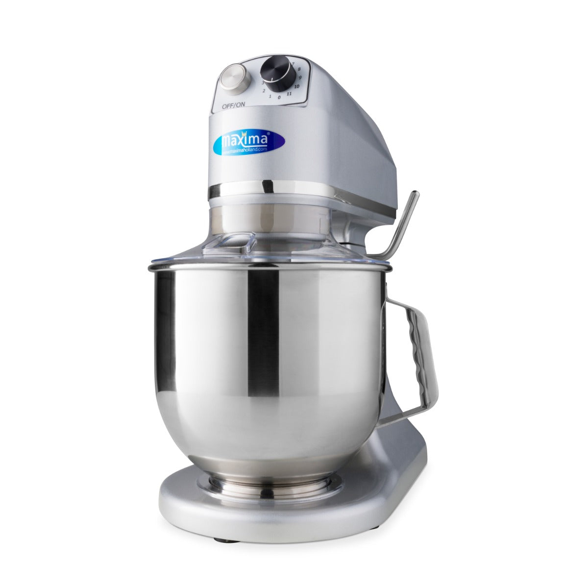 Maxima Stand Mixer - 7L - Up to 2kg Dough - Silver - 09360755