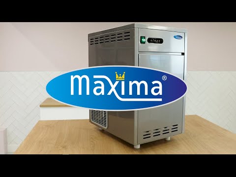 Maxima Ice Machine - 30kg/day - Crushed/Flaked - Water Cooled - 09300146