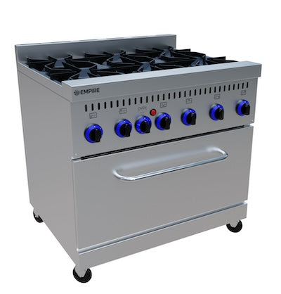 4 & 6 Burner Ovens