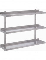 Adjustable Stainless Steel Wall Shelving Systems