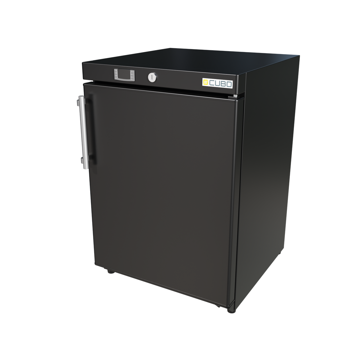 CUBO Storage Freezer 110L - 1 Door - 3 Shelves - Black - CS-BF200V