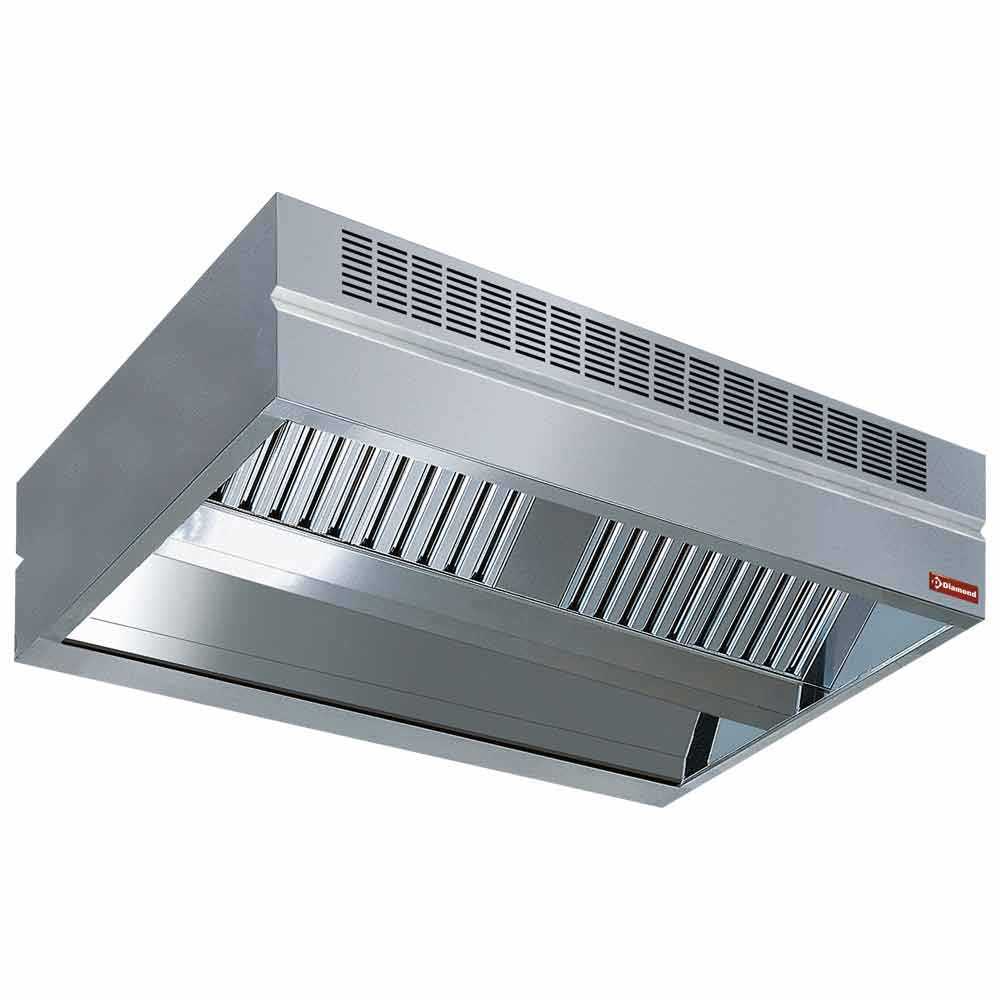 Diamond Central cooker hood with air compensation "AMBIANCE" - ACC2818