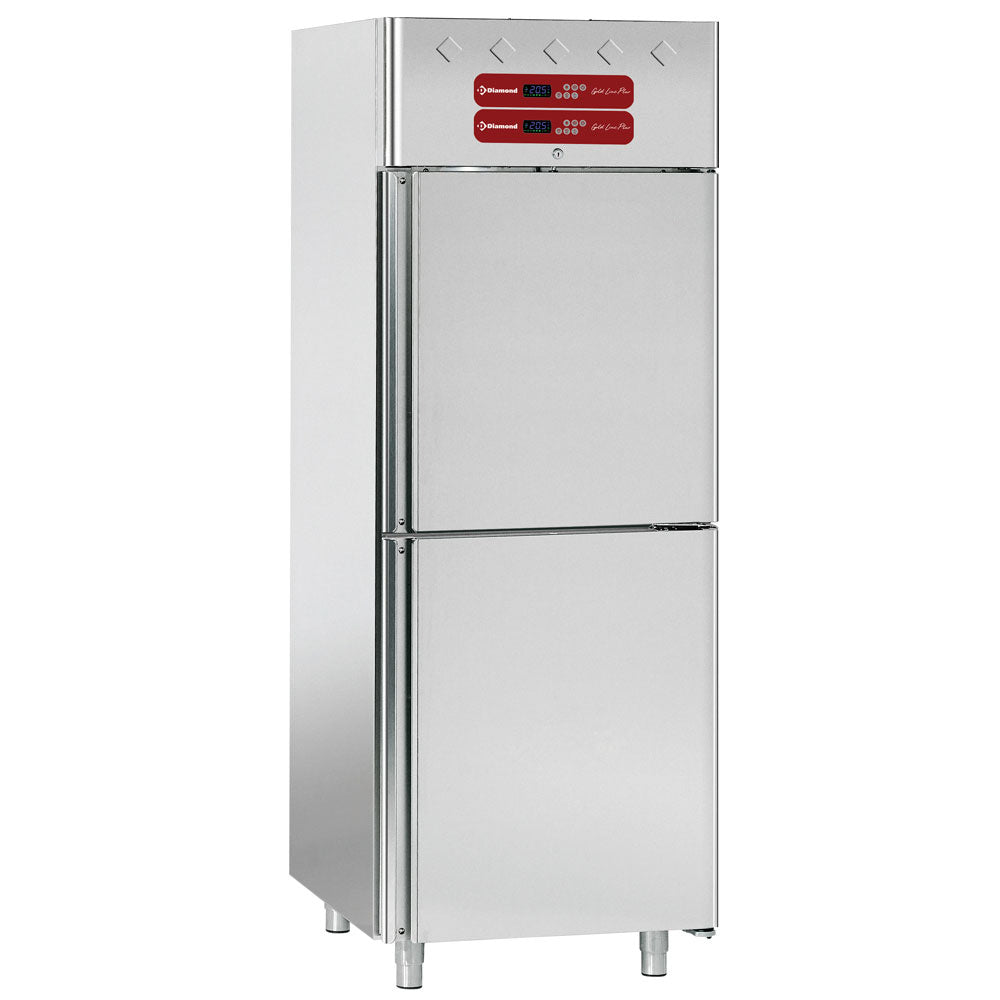 Diamond Refrigerator and fish refrigerator 2x350 liters, 2x 1/2 doors GN 2/1 & 1/1 - AF2T/L2-SH/R