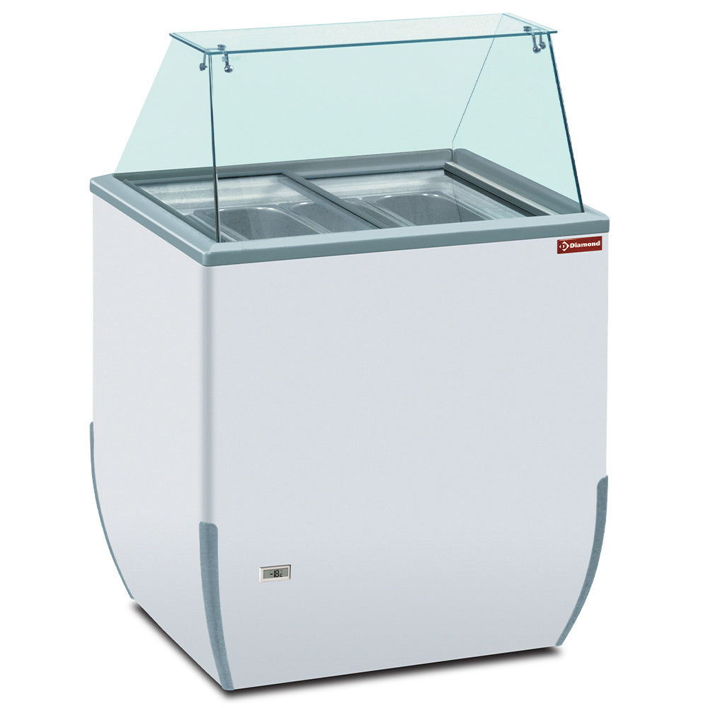 Diamond IJsvitrine, 170 liter - BRIOICE-R2