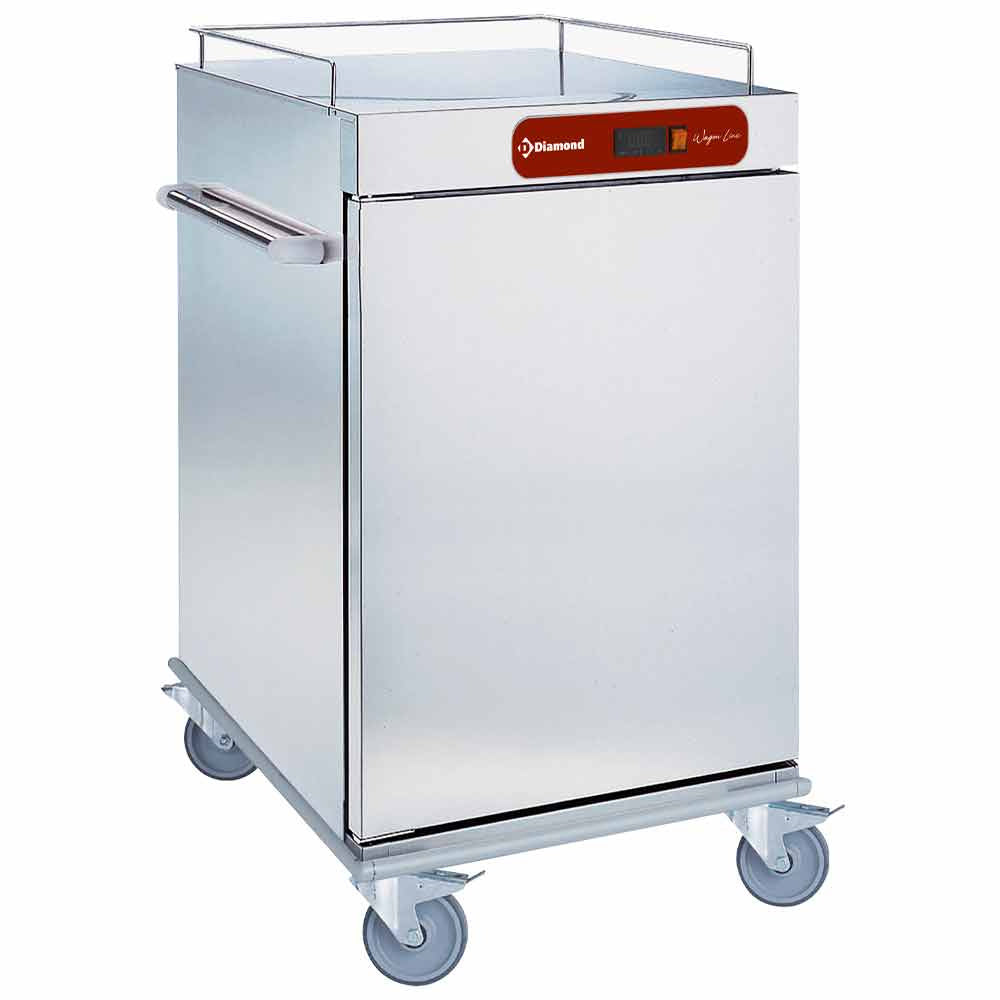 Diamond Trolley holding temperature for meals, 10 GN 2/1 - CCE10-DG
