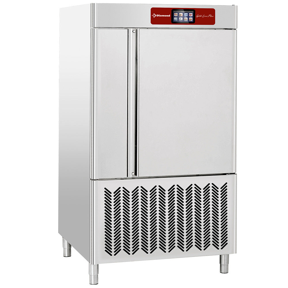 Diamond Blast freezer, TOUCH SCREEN 10x GN 2/1 (or) 600x800 - 20x 600x400 (75-50 Kg) - DBT102/TS