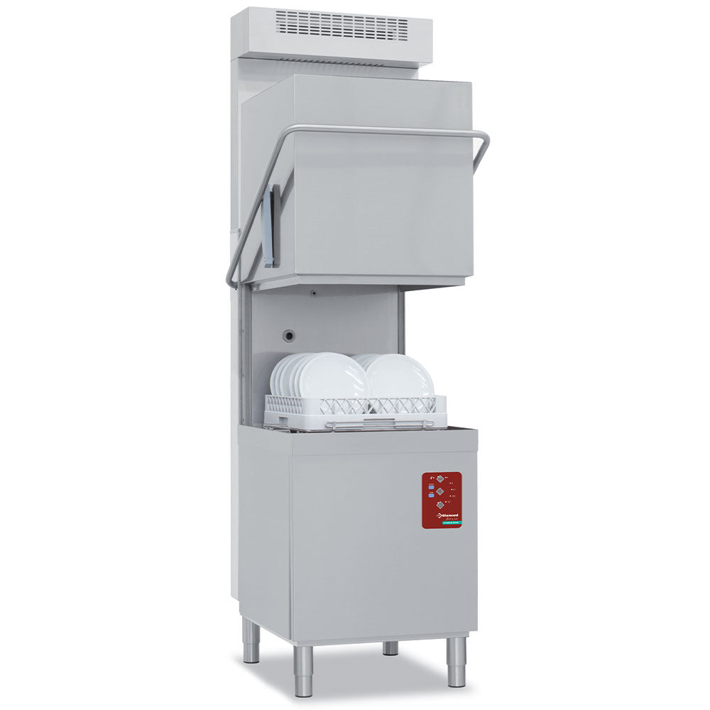 Diamond Hood dishwasher, basket 500x500 mm "Full Hygiene", with softener continuously + condenser-recuperator of the steam - DCS9/6-AC-RC