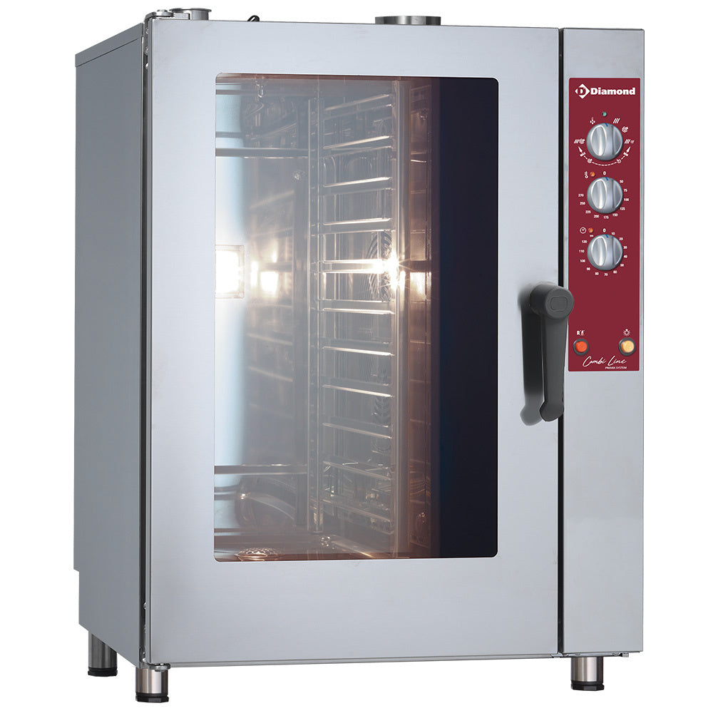 Diamond Gasbackofen Dampf/Konvektion, 11x GN 1/1 - DGV-1111/P