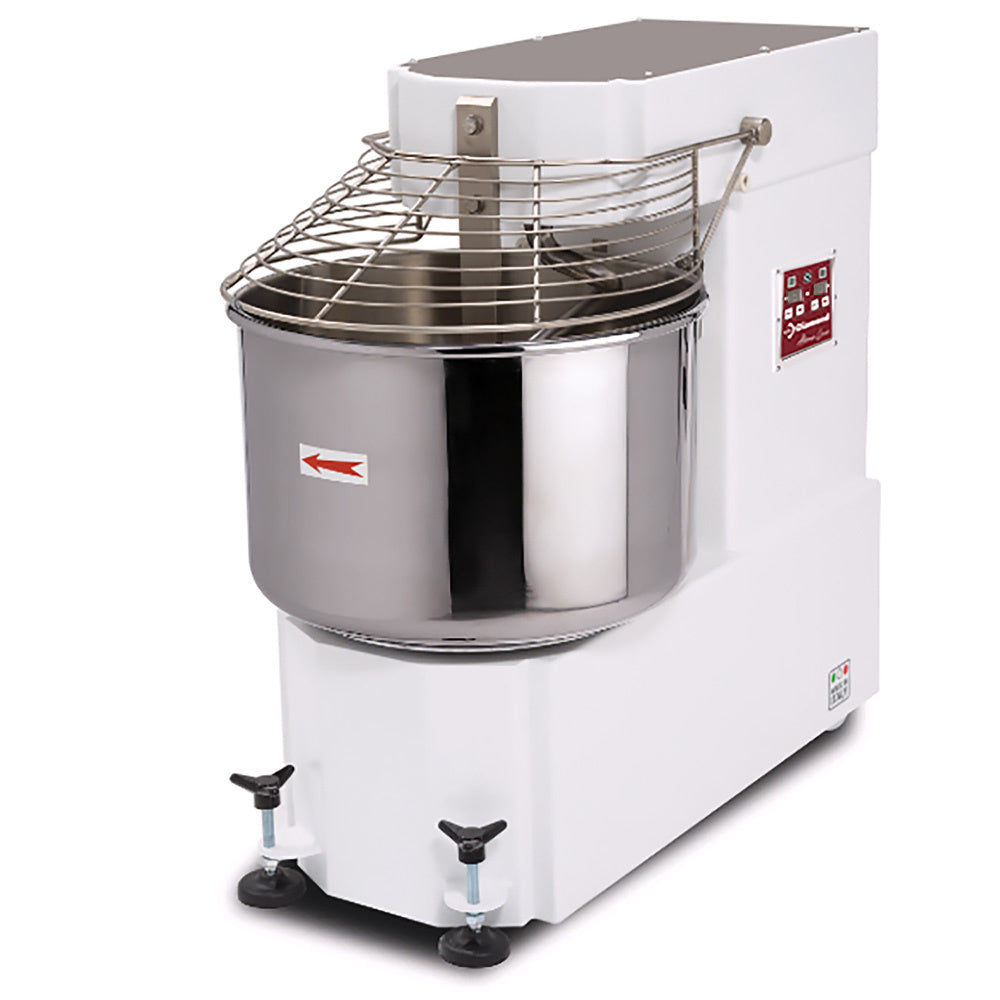 Diamond Spiral mixer 85 liters, 2 speeds, - Automatic, digital, 2 wheels and 2 cylinders - DH80B/T2V