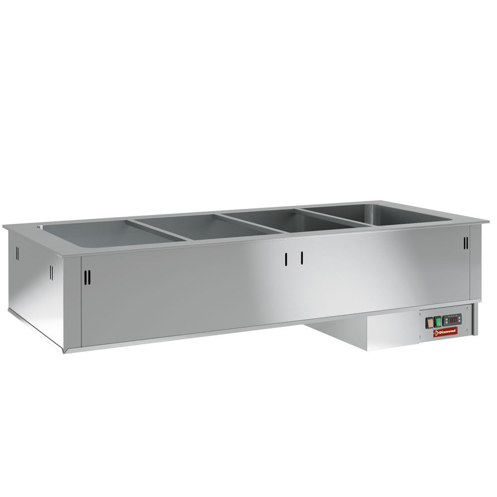 Diamond Element Bain-Marie-Spüle 2x GN 1/1 - DPA/BM08