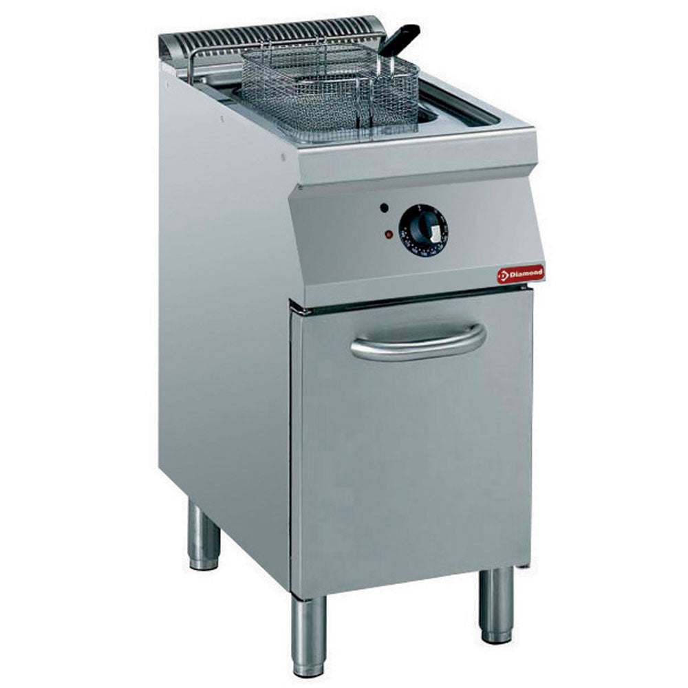 Diamond Electric fryer basin in "Y" 15 liters, external elements on cupboard - E17/F15A4-N