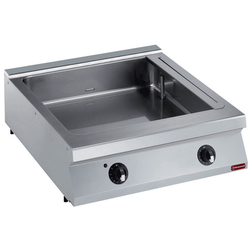 Diamond Electric bain-marie, 8 GN 1/3 h150 mm -TOP- - E22/BM8T-LIQ