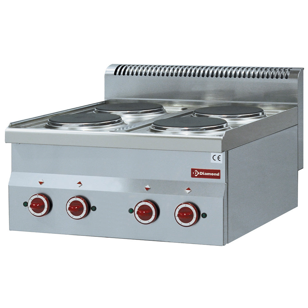 Diamond Electric cooker 4 hobs -Top- - E60/4P6T-2EME