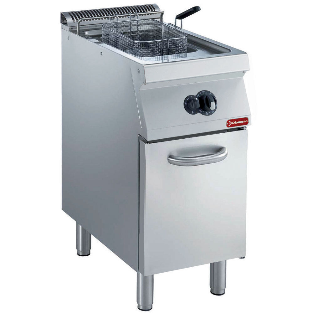 Diamond Gasfritteuse, Becken in "Y" 15 Liter, externe Brenner, an Bord - G17/F15A4-N